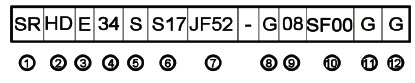 S17JF52-G08SF00 Двойной шестеренчатый насос высокого давления