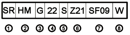 SZ21 SF09W Выпускной редукторный двигатель