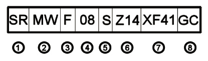 SZ14XF42GCW Выпускной редукторный двигатель